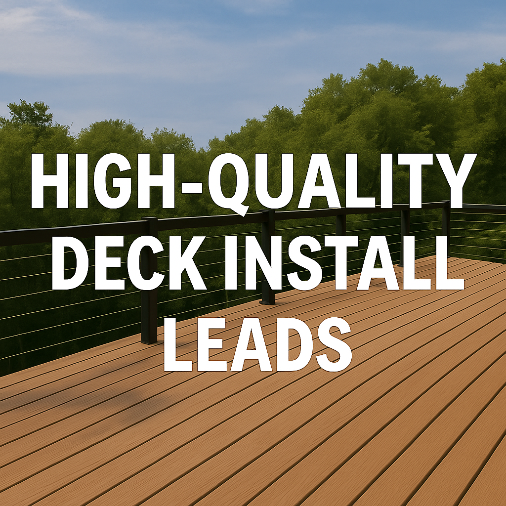 Generate Affordable Deck Leads That Actually Convert (Complete Lead Funnel)