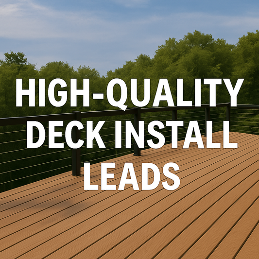 Generate Affordable Deck Leads That Actually Convert (Complete Lead Funnel)