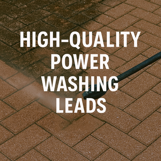 Affordable Power Washing Leads That Actually Convert (Complete Lead Funnel)