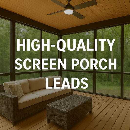 Generate Affordable Screen Porch Leads That Actually Convert (Complete Lead Funnel)