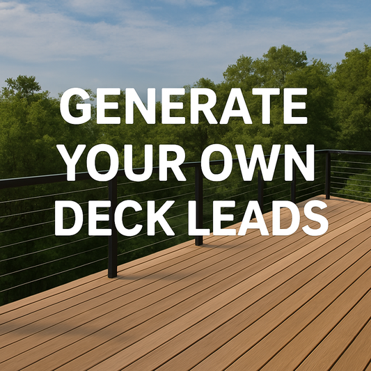 Generate Deck Leads with Complete Search Ads Template (Google + Bing)